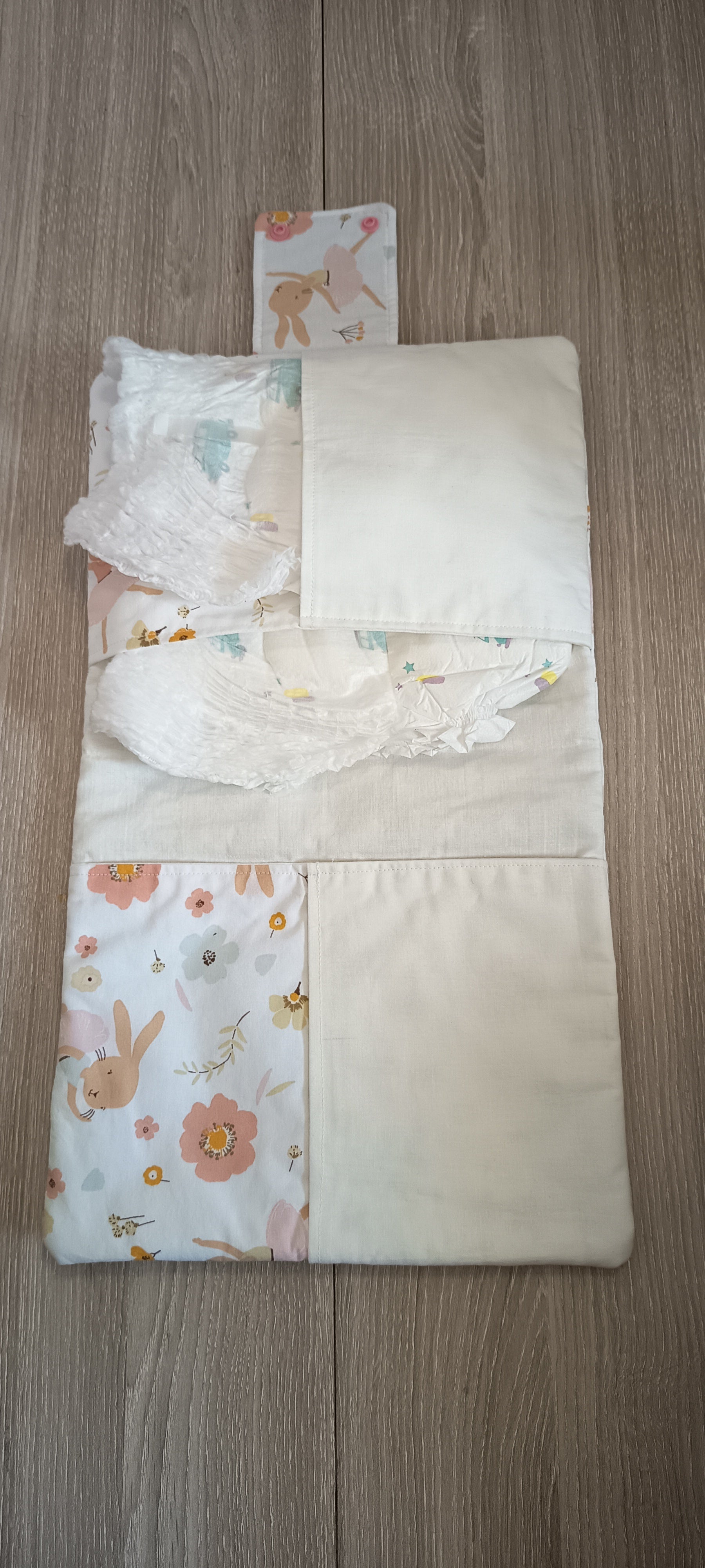 Pochette à langer Flora