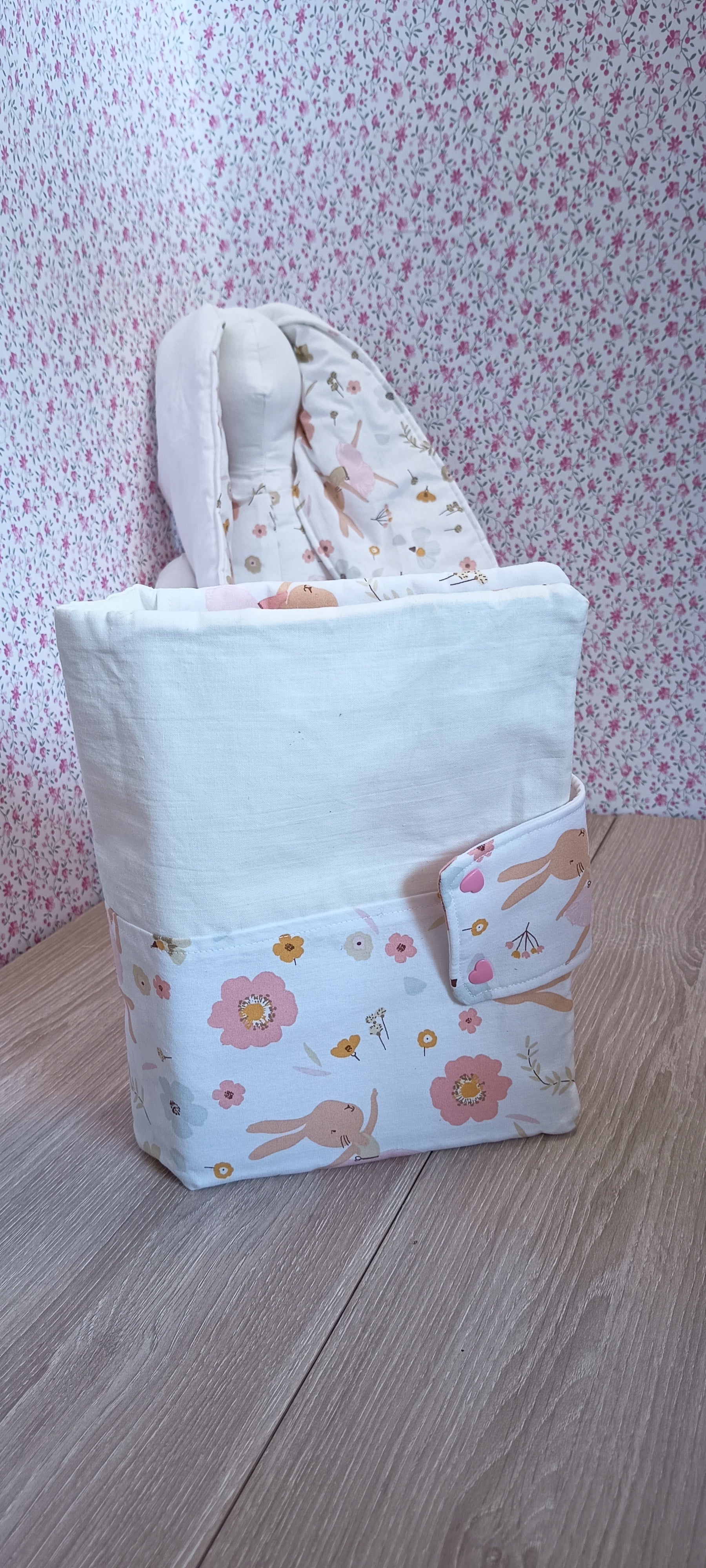 Pochette à langer Flora